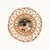 Round Organic Mirror in Rattan and Wicker by Franco Albini, Italy, 1960s For Sale - Image 9 of 13
