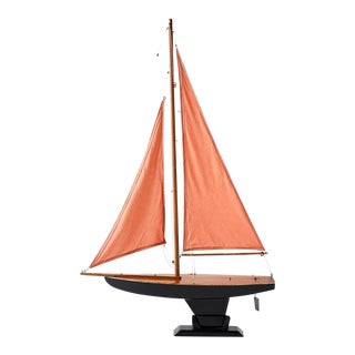 Vintage Pond Boat Model For Sale