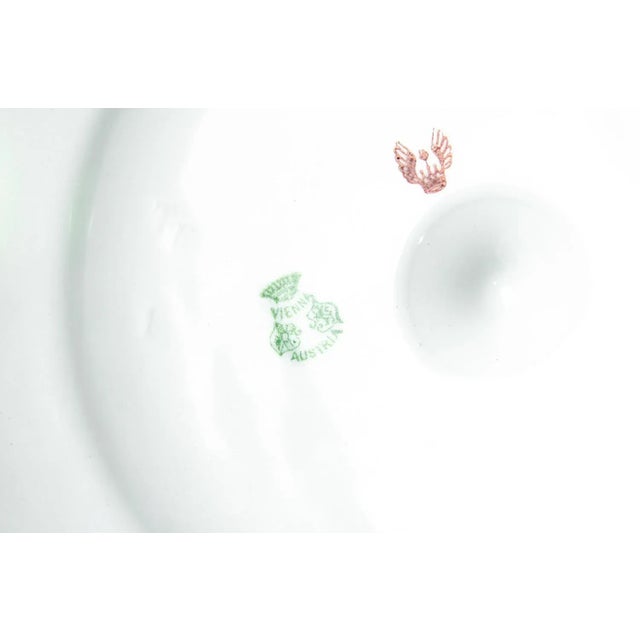 Late 19th Century Austrian Porcelain Tribal Footed Bowl For Sale In New York - Image 6 of 7