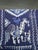 Ink Blue Sumba Island Indigo Textile, Sumba Warp Ikat For Sale - Image 8 of 10