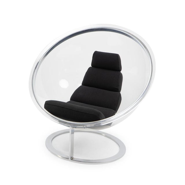 Vintage Bulle Armchair by by Christian Daninos, 1960s For Sale - Image 4 of 17