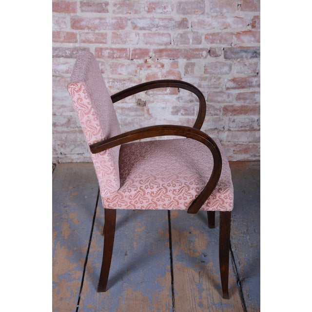 Vintage Art Deco French Chair in Walnut by Jules Leleu, 1930s For Sale - Image 10 of 13