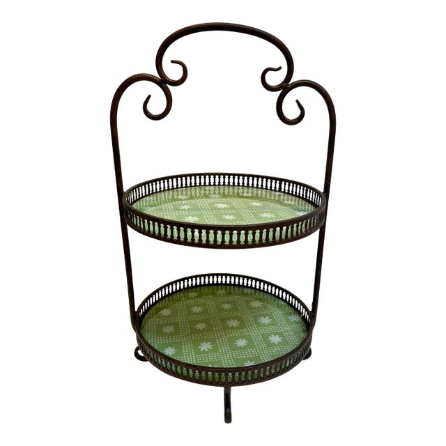 Vintage Tracy Porter "Fantine" 2 Tiered Server For Sale