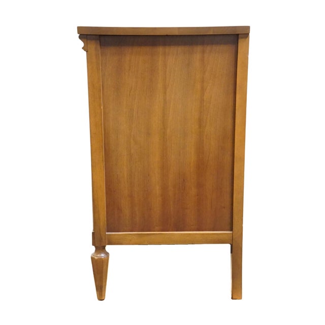 Bassett Furniture Centura Collection Solid Cherry Traditional Neoclassical 58" Triple Dresser 9-4132 For Sale - Image 10 of 13