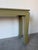Wood Vintage 1970s Organic Modern Harrison Van Horn Style Lacquered Grasscloth Console Table For Sale - Image 7 of 12