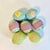 Paper 1980s Vintage Boho Chic Arts & Crafts Paper Cord Wrapped Easter Eggs - Set of 7. For Sale - Image 7 of 10