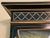 Vintage Karges Chinoiserie Style Bubble Glass Secretary Breakfront For Sale - Image 12 of 17