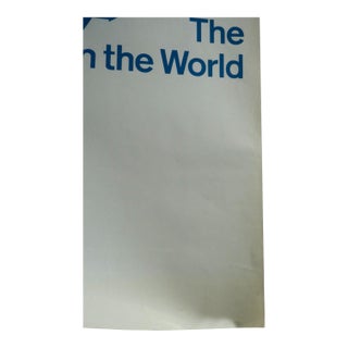 1971 Swiss Travel Poster - Fly Swissair, the Greatest Ski Lift in the World For Sale