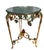 1990s Charles Pollock for William Switzer Iron & Marble Italian Side Table For Sale - Image 5 of 7