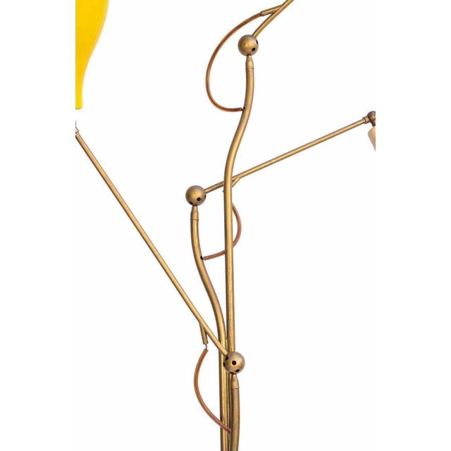 Vintage Triennale Floor Lamp by Angelo Lelii for Arredoluce, 1949 For Sale - Image 4 of 11