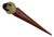 Art Deco Pierrot Flapper Hand Painted Celluloid Letter Opener Bookmark For Sale