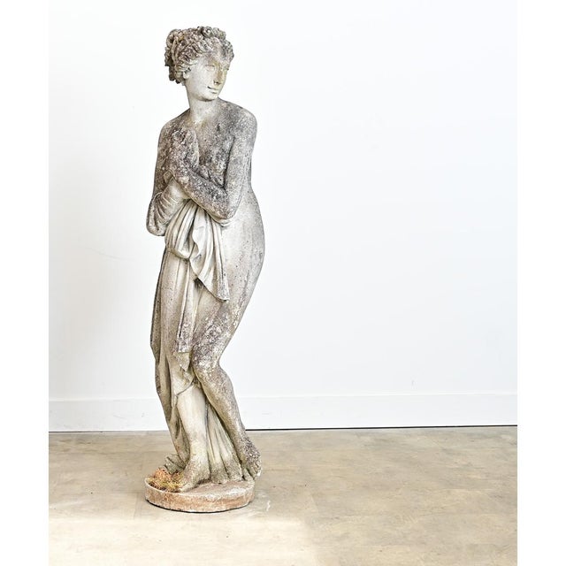 Late 19th Century English Victorian Cast Stone Reproduction of the Venus Italica For Sale - Image 9 of 14