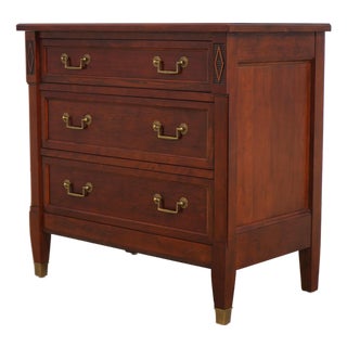 Stickley Cherry 3 Drawer Nightstand For Sale