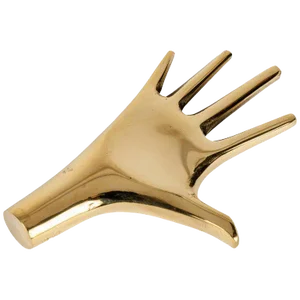 Carl Auböck Model #4223 'Hand' Brass Paperweight