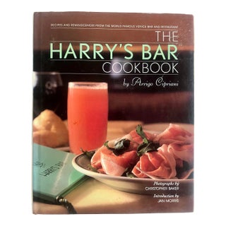 Harry’s Bar Cookbook, by Arrigo Cipriani, 1991, Hardcover For Sale