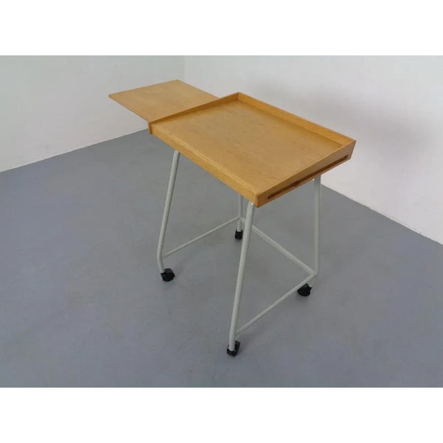 1960s Danish Extendable Architect Table, 1960s For Sale - Image 5 of 18