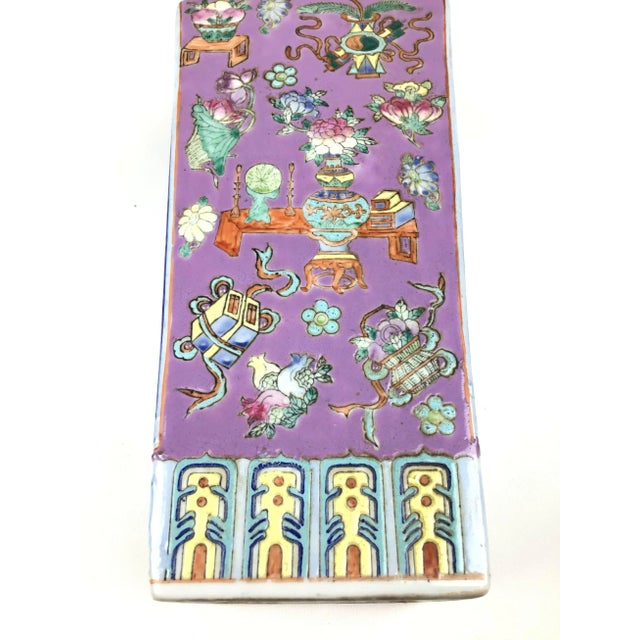 1920’s Antique Chinese Porcelain Vase For Sale - Image 11 of 13