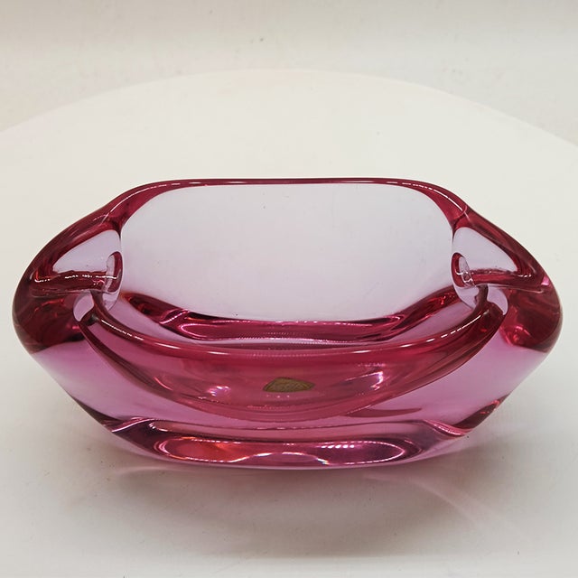 Large Purple Ashtray or Catch-All in Murano Glass, 1950s For Sale - Image 6 of 9