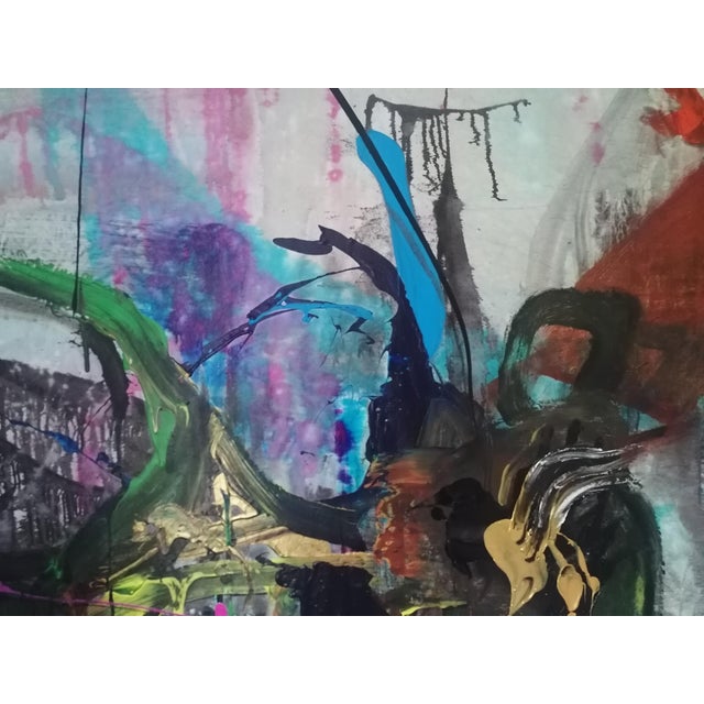 Stefano Mazzolini, 5-5-55, 2023, Acrylic & Oil on Canvas For Sale - Image 16 of 18