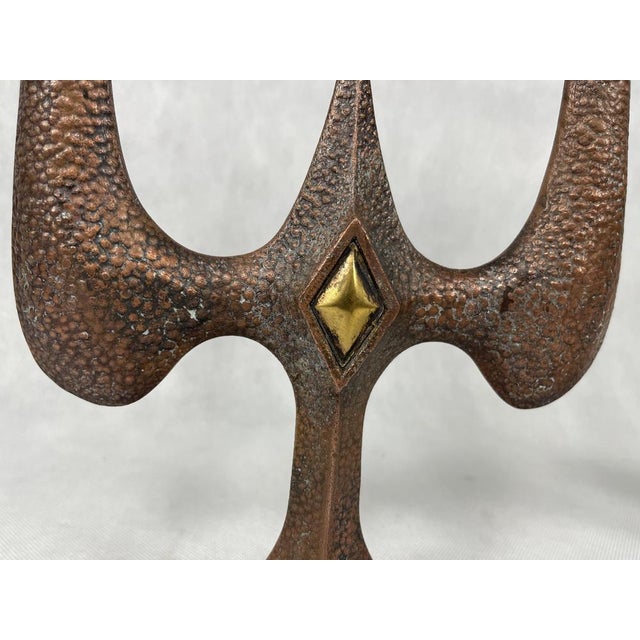 Polish Brutalist Candleholders, 1970s, Set of 2 For Sale - Image 12 of 16