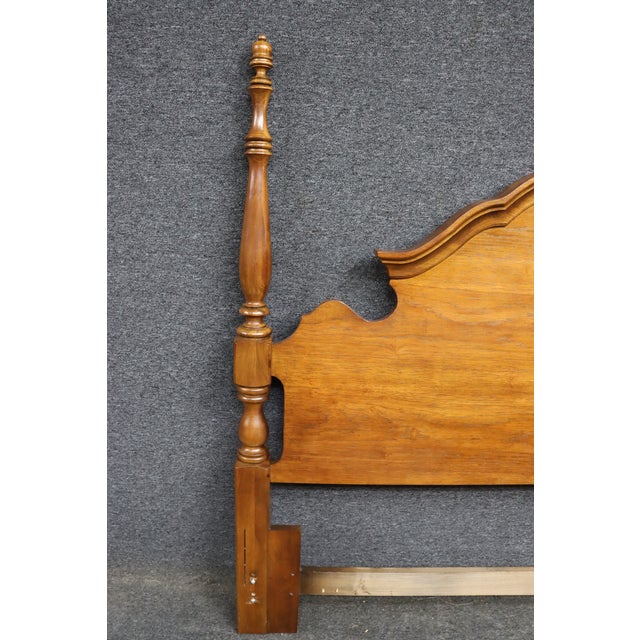 Thomasville Attributed Cherry Queen/Full Size Headboard For Sale In Philadelphia - Image 6 of 9