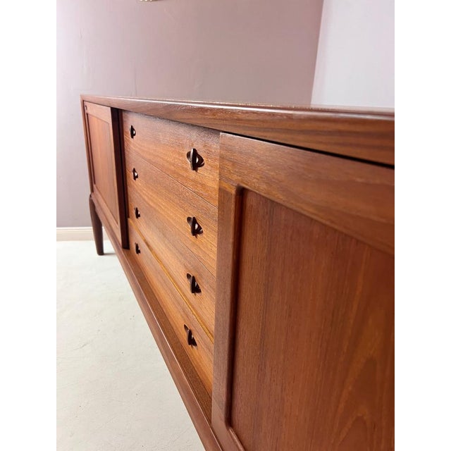 Small Sideboard in Teak by H. W. for Bramin For Sale - Image 10 of 11