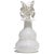 Mid-Century Modern Murano White Zanfirico Ribbons Flower Top Stopper Italian Art Glass Vintage Decorative Vanity Bottle For Sale - Image 3 of 8
