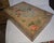 Shabby Chic Hand Painted Tole Storage Box With Roses and a Bow For Sale - Image 3 of 8