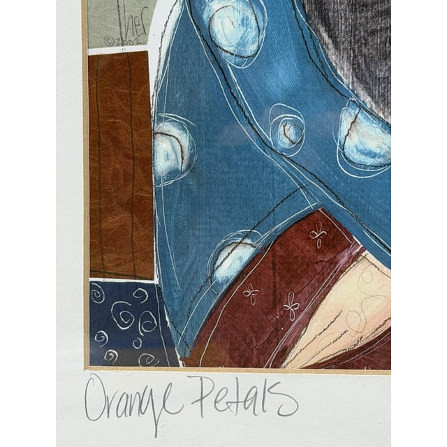 Orange Petals — Signed and Numbered Limited Edition Figurative Art Print, 40/500 For Sale - Image 13 of 18