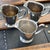 Mid-Century Modern 1940s Silverplate Creamer Trio Victor For Sale - Image 3 of 5