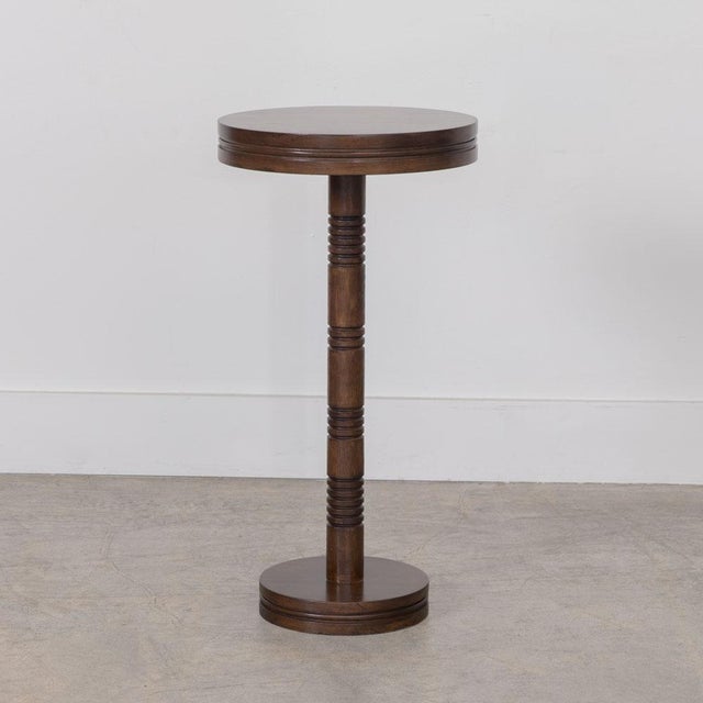 Panoplie Drink Table, Dark Oak For Sale - Image 4 of 11