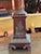 Wood 1920s Mahogany Column Lamp With Bronze Mounts For Sale - Image 7 of 10
