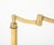 1950s Mid-Century Modern Solid Brass Swing Arm French Floor Lamp For Sale - Image 4 of 12