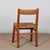 Vintage French Straw-Seated Chairs in Elm, 1950, Set of 6 For Sale - Image 9 of 11