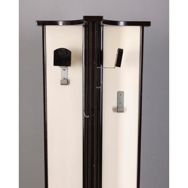 Black Vintage Floor Coat Stand by the Sbrilli Brothers, 1970s For Sale - Image 8 of 11