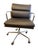 The Herman Miller Soft Pad in Dark Brown Leather Management Height Office Chair was designed by Ray and Charles Eames and...