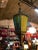 Vintage Moroccan Multicolor Lantern Pendant with Venetian Glass Panels - Pair Vintage Moroccan Multicolored Glass Lanterns...