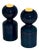 Ceramic Candleholders by Liisi Beckmann for Gabbianelli, Italy, 1970s, Set of 2 For Sale