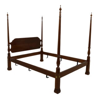 Stickley Queen Size Cherry Poster Bed For Sale
