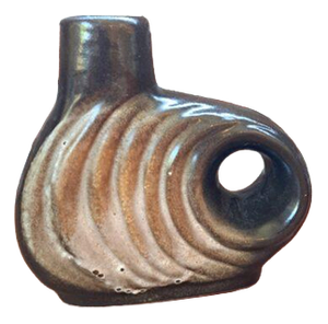 Glazed Terracotta Vase by Walter Becht, West Germany, 1970s