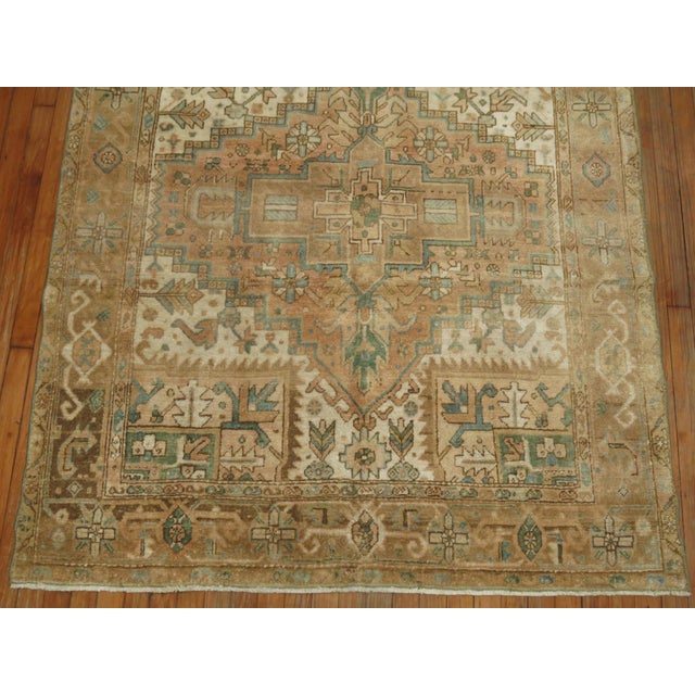 Vintage Heriz - 4'10" x 6'2" For Sale In New York - Image 6 of 6