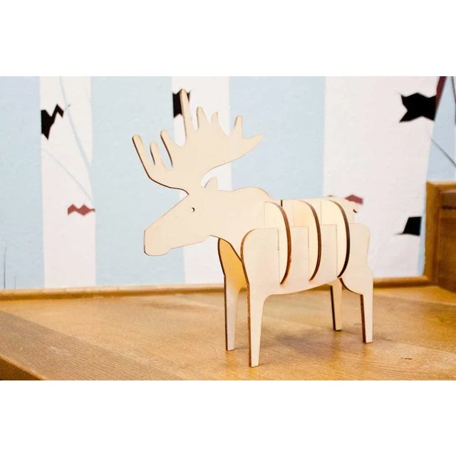 Not Yet Made - Made To Order Mhuka Forest The Moose from Ulap Design For Sale - Image 5 of 7