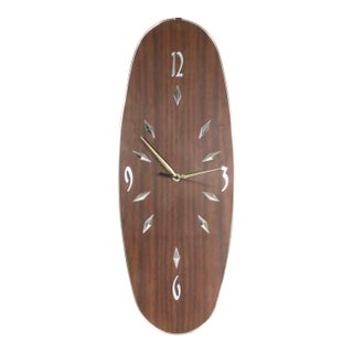 Mid 20th Century Wall Clock For Sale