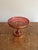 Antique Ruby Glass Gilded Tazza, 1860s For Sale - Image 6 of 6