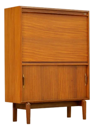 1960s Small Mid Century 'Multi-Width' Liquor Cabinet by Beaver & Tapley