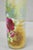 Pink Antique Nippon Hand Painted Pink Rose & Lake Scene Small Porcelain Cylinder Vase For Sale - Image 8 of 14