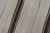 Vintage Turkish Kilim Small Runner With Ivory and Brown Stripes For Sale - Image 10 of 10