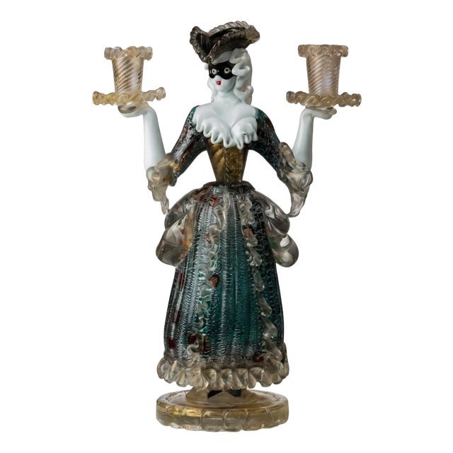 Candleholder by Paolo Venini for Venini, 1950s For Sale