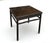 Contemporary Antique Square Lacquered Tea Table For Sale - Image 3 of 3