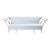 18th Century Schumacher Swedish Gustavian Wood Carving Sofa For Sale